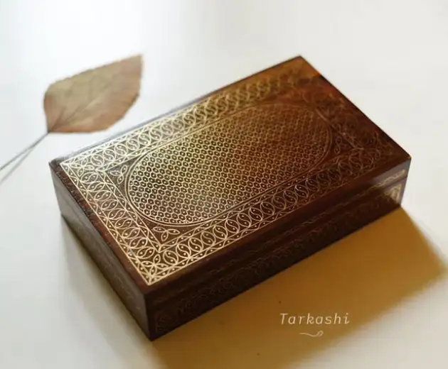 Buy Tarkashi Wooden Box & Frame