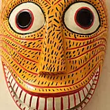 Wooden Mask form Bengal