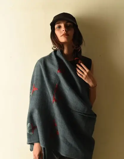 Designer Phulkari Shawls