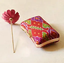 handmade Patola Clutch