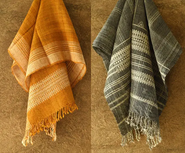 Kutch  Raw Wool Shawl