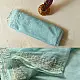 shop Handloom Organza Saree - Hand Embroidered Glass Beads