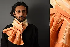 64 Square ♢ Clamp Dyed Cotton Stole ♢ 6