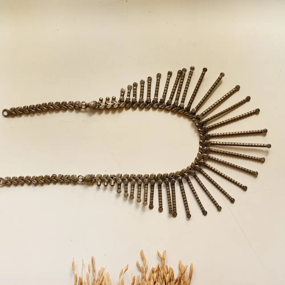 shop Handmade Vintage Jewelry - Tribal Necklace