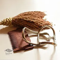 Kanupriya | Vintage Jewelry - Rabari Solid Ankle Kada ( Pair )