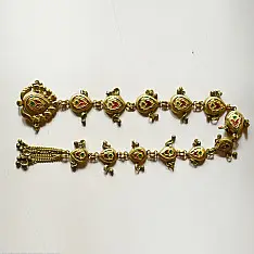 Kanupriya . Tribal Jewelry | Hair Pin - Choti Ornament / Hair Braid Accessory / Jada Billai