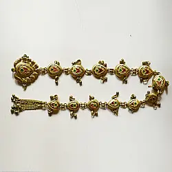 Kanupriya . Tribal Jewelry | Hair Pin - Choti Ornament / Hair Braid Accessory / Jada Billai