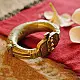 White Metal Vintage Holow Kada