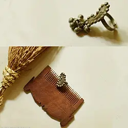 Kanupriya ~ Tribal Jewelry - Antique Bichiya / Toe Adjustable Ring - ( Two Options )