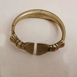 Kanupriya ~ Vintage Solid Kada For Men (Size - 2.7" inch)