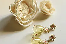 Kusumaprabha . कुसुमांप्रभा ✦ Handmade Pushpa Bell Jhumka