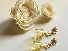 Kusumaprabha . कुसुमांप्रभा ✦ Handmade Pushpa Bell Jhumka
