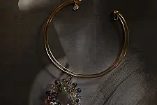 Kusumaprabha . कुसुमांप्रभा | Designer Glass Necklace - 5