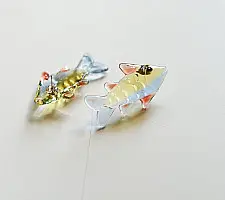 Kusumaprabha . कुसुमांप्रभा ✦ Handmade Glass Earring - Fish
