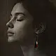 online Handmade designer glass earring
