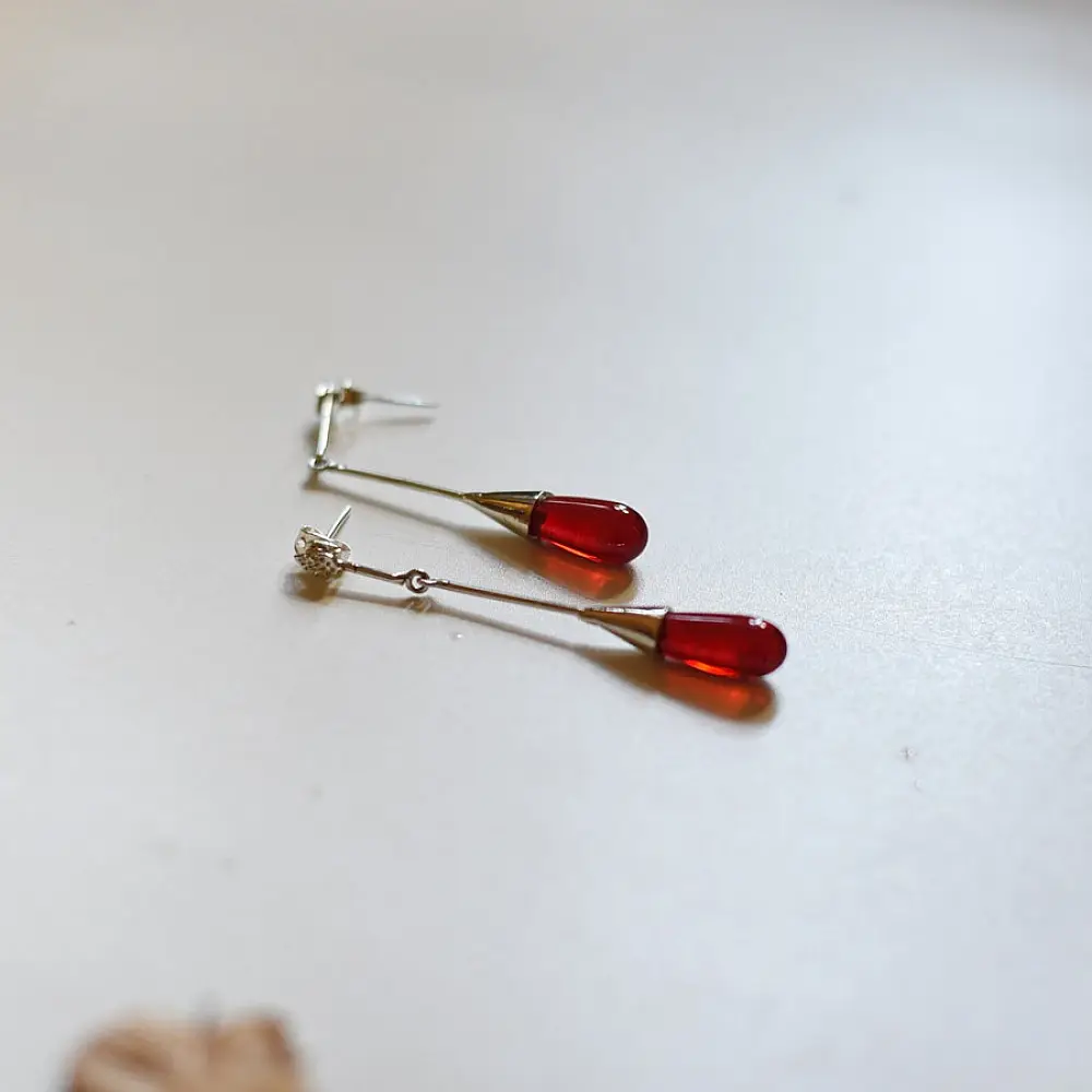 online Handmade designer glass earring