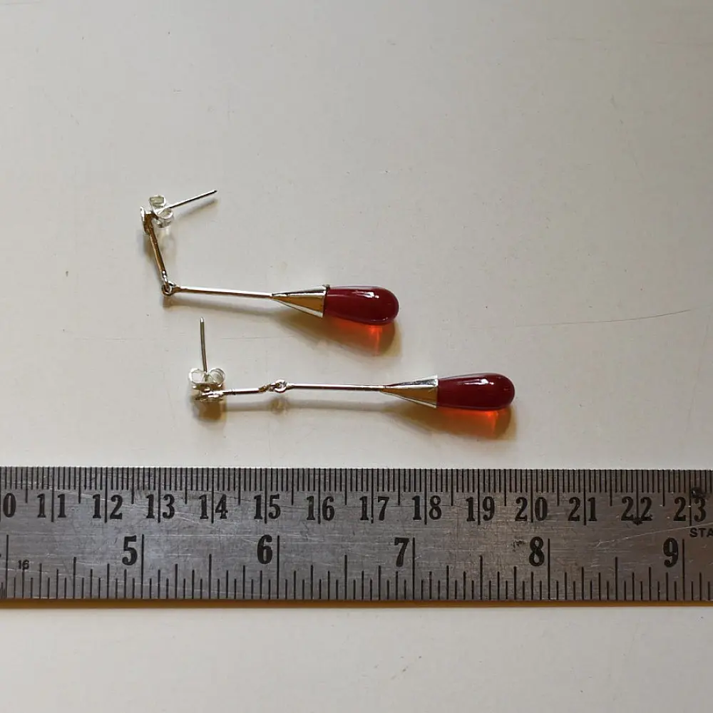 online Handmade designer glass earring