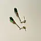 online Handmade designer glass Green earring