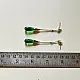 online Handmade designer glass Green earring