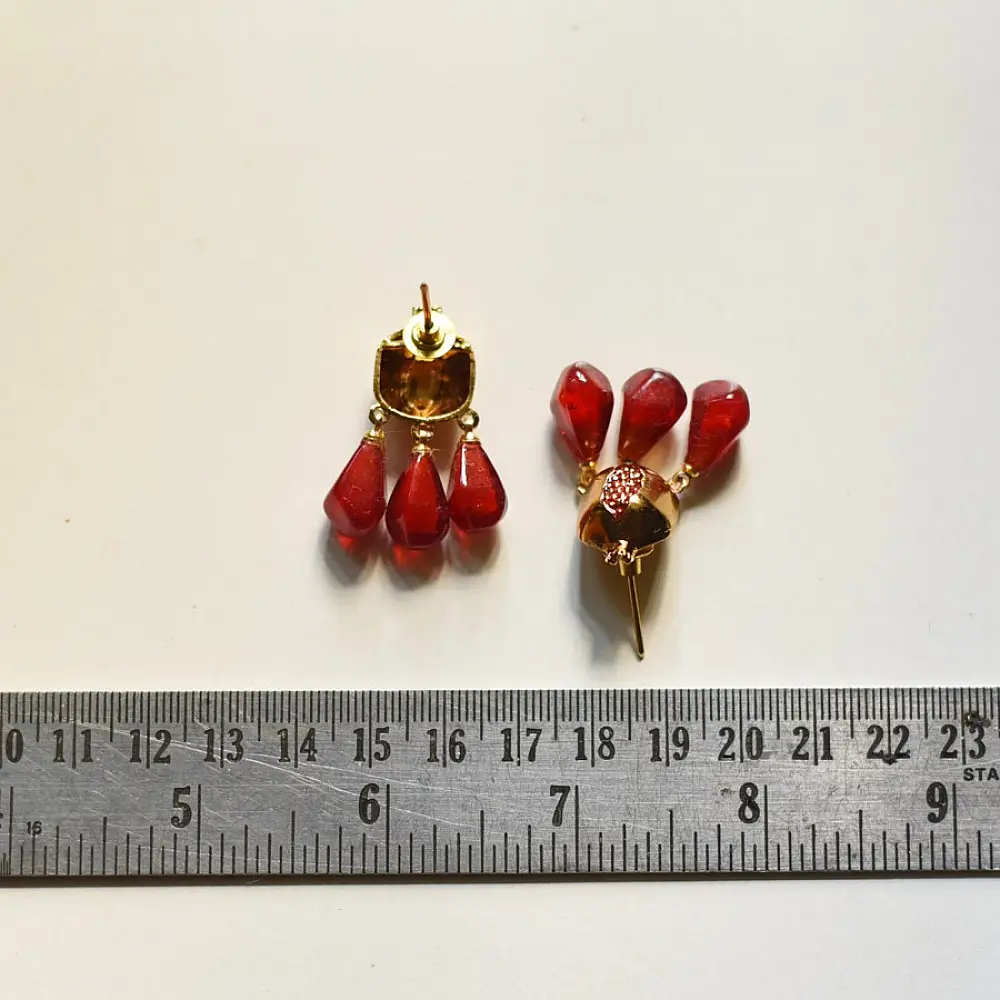 online Handmade designer glass earring