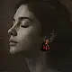 online Handmade designer glass earring