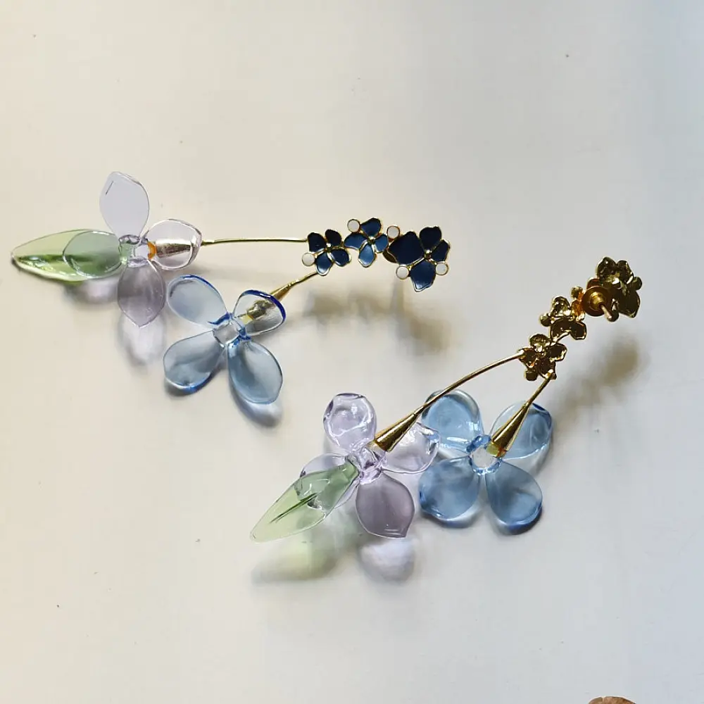 online Handmade designer glass earring