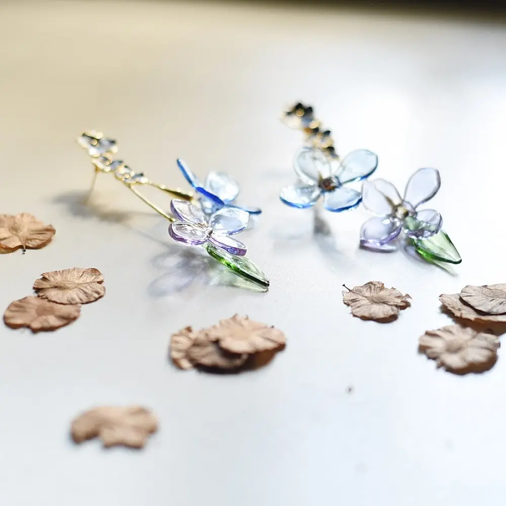 online Handmade designer glass earring
