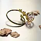 online Designer Glass Hydrangea Bracelet