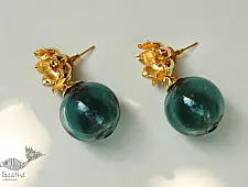 कुसुमांप्रभा ✤ Glass Jewelry ✤ Earring ✤ 4