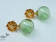 कुसुमांप्रभा ✤ Glass Jewelry ✤ Earring ✤ 25