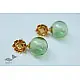 कुसुमांप्रभा ✤ Glass Jewelry ✤ Earring ✤ 25