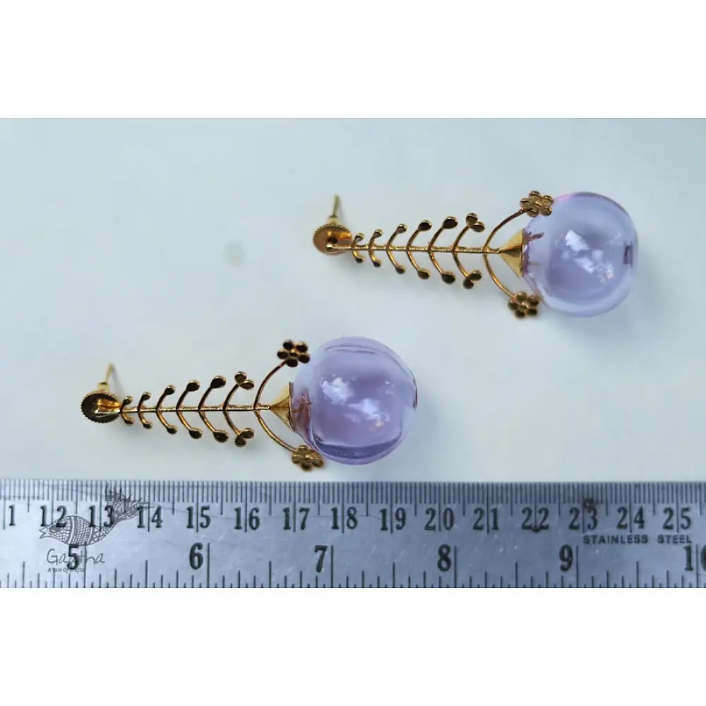 कुसुमांप्रभा ✤ Glass Jewelry ✤ Earring ✤ 26
