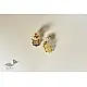 online designer glass earring - Handmade