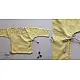 Infant Organic Cotton Garment ★ Yellow Mellow Reversible Wrap ★ 16