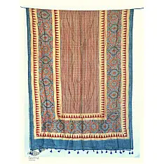 Nirupama ☙ Chanderi Ajrakh Dupatta ☙ 5