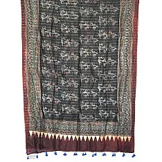 Nirupama ☙ Chanderi Ajrakh Dupatta ☙ 7