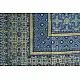 Ethereal skies  ❁ Ajrakh Print Double Bed sheet ❁ with Booster Covers - K