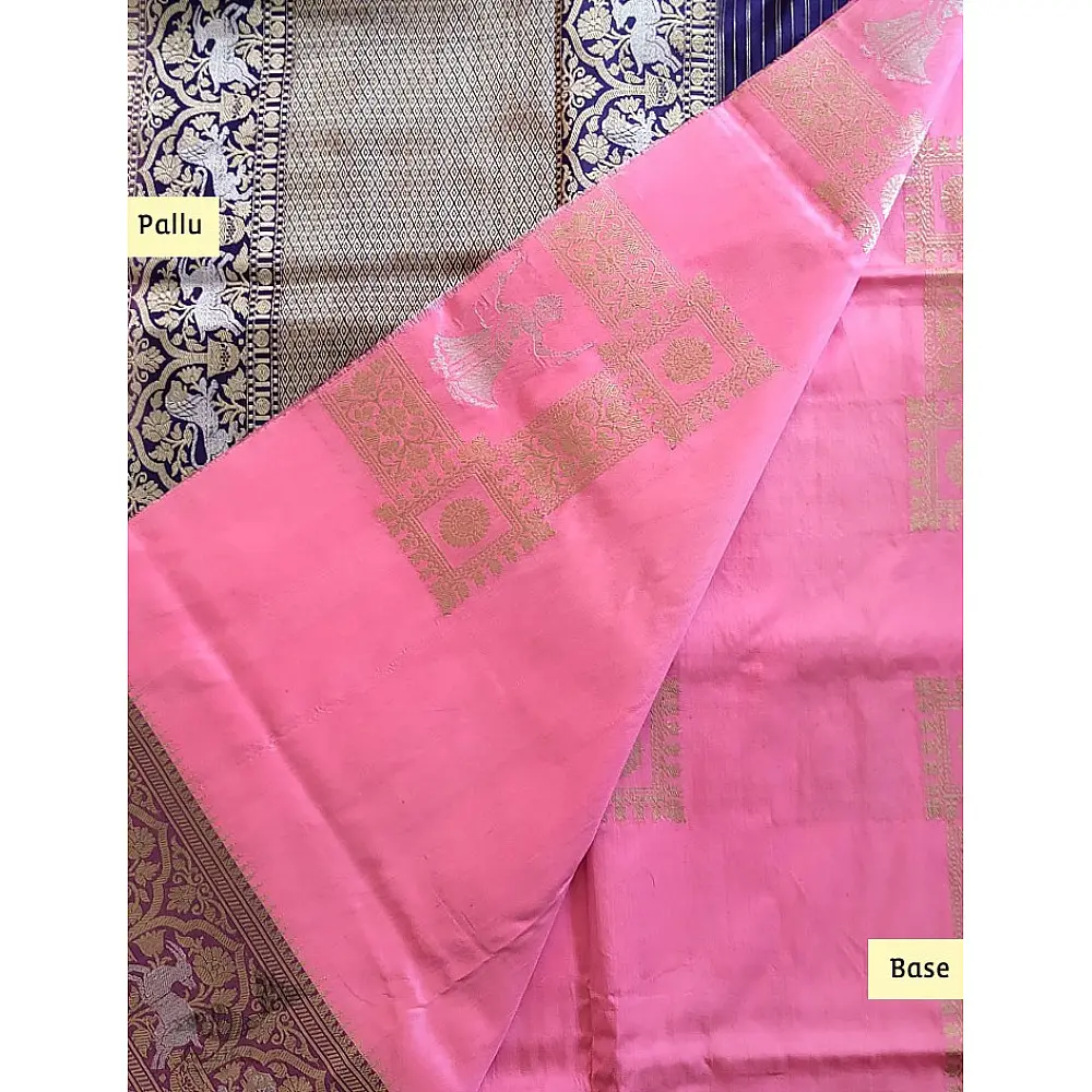 Jaanki . जानकी ✽ Handwoven Banarasi Silk Saree ✽ 9