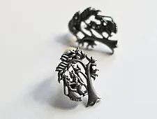 Ishana . इशाना ✯ German Silver Earring - Radha Krishna