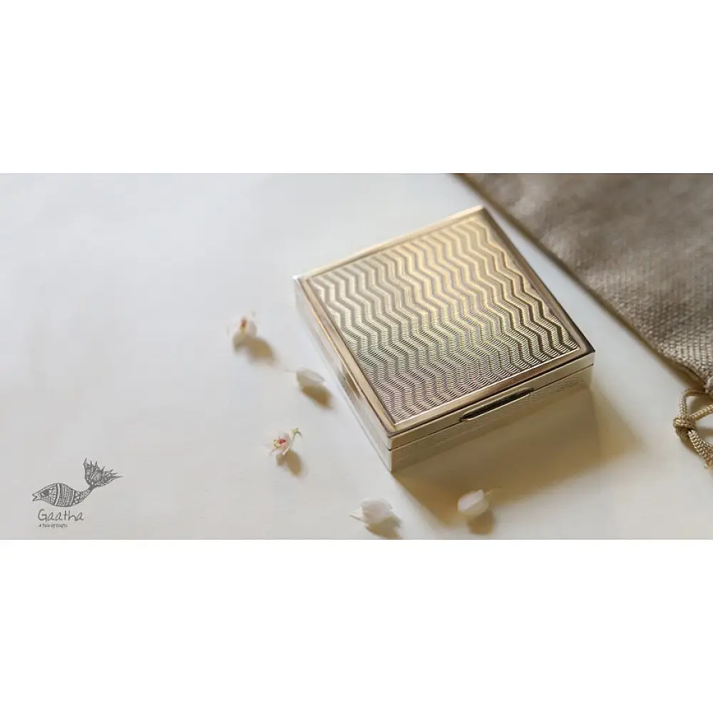 रजत ❧| Silver Square box | 4