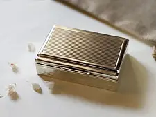 रजत ❧ | Silver Twni line box | 3