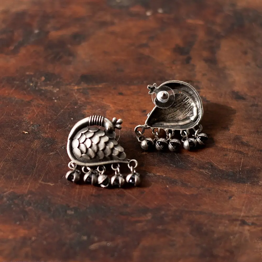 online german silver earrings
