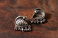Ishana . इशाना | German Silver Earring - 2