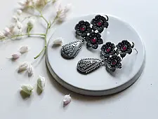 Ishana . इशाना ✯ German Silver Earring - A