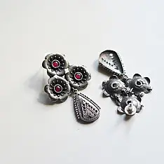 Ishana . इशाना ✯ German Silver Earring - A