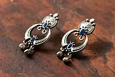 Ishana . इशाना | German Silver Earring - 5
