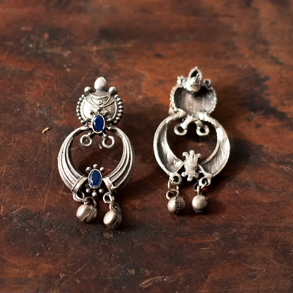 online german silver earrings