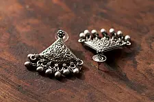 Ishana . इशाना | German Silver Earring - 7