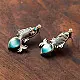 online german silver earrings Four Color Options