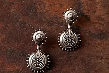 Ishana . इशाना | German Silver Earring - 9